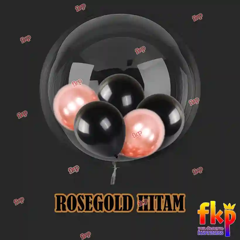 Hitam - Rosegold